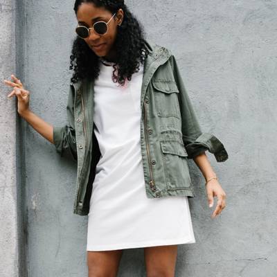 madewell tshirt dress