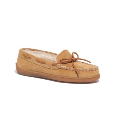 Minnetonka® Hard-Sole Shearling Slippers : slippers | Madewell