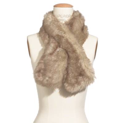 Faux-Fur Scarf : ACCESSORIES | Madewell