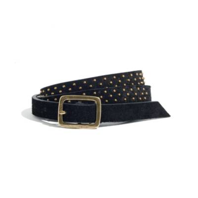 Studded Skinny Belt : accessories | Madewell