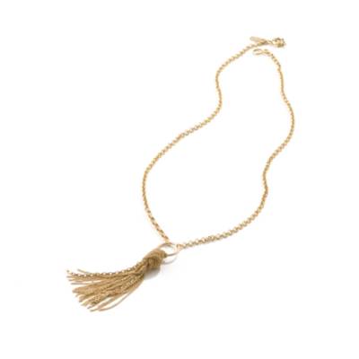 Knotted Tassel Necklace : jewelry | Madewell