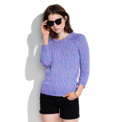 Neon Weave Sweater : pullovers | Madewell