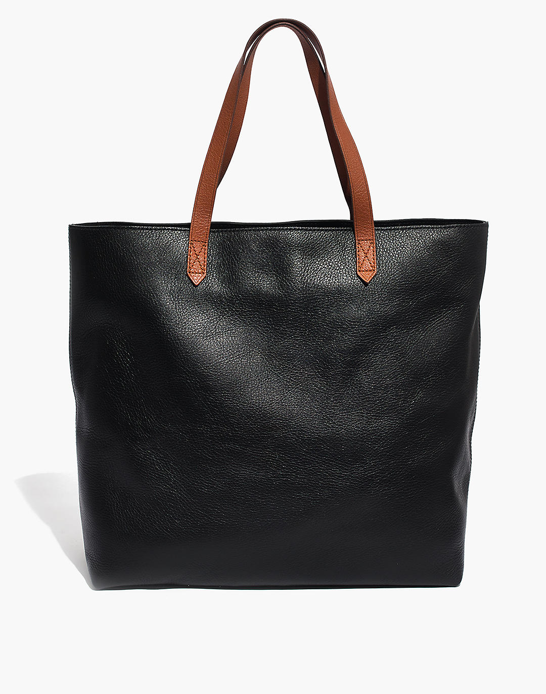 The Transport Tote in true black brown image 1