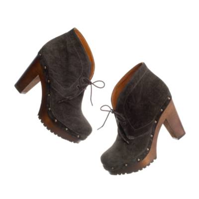 clog booties women