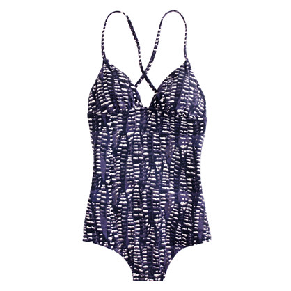 Cloudtrail String Tanksuit : one-piece swimsuits | Madewell