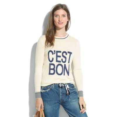 C'est Bon Pullover : sweaters | Madewell