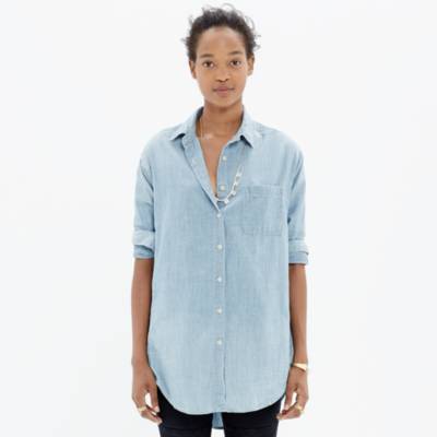 oversized button down shirts