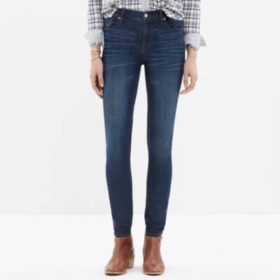 Tall High Riser Skinny Skinny Jeans in Atlantic : DENIM | Madewell