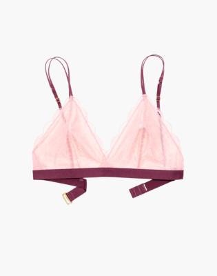 madewell lace bralette