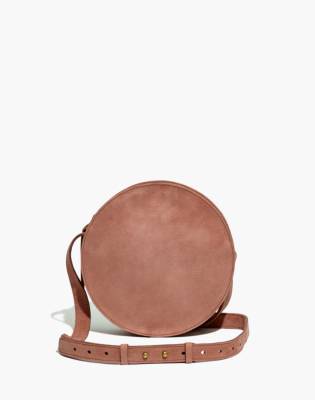 circle crossbody bag leather