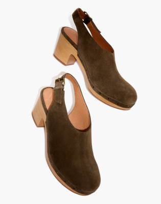 marlo slingback clog