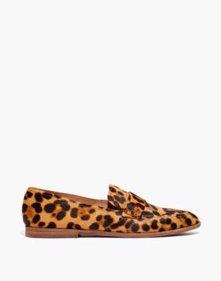 madewell cheetah loafers