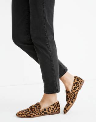 cheetah loafer