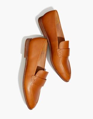 madewell leather loafers