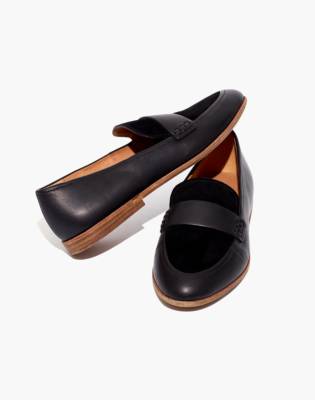 madewell leather loafers