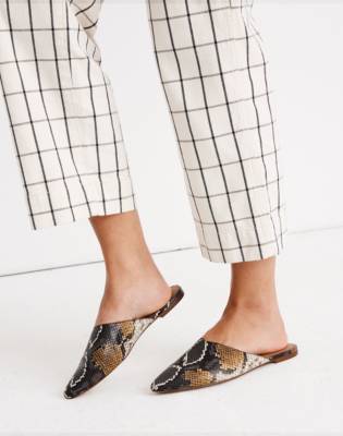 madewell flat mules