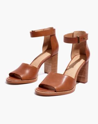 madewell block heel sandal