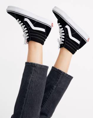 madewell vans sk8 hi