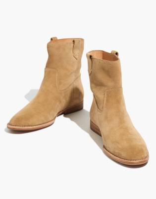 madewell suede booties