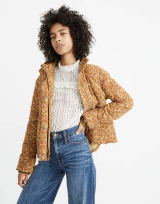 floral corduroy jacket