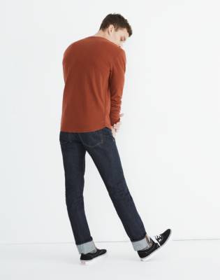 madewell men's slim jeans