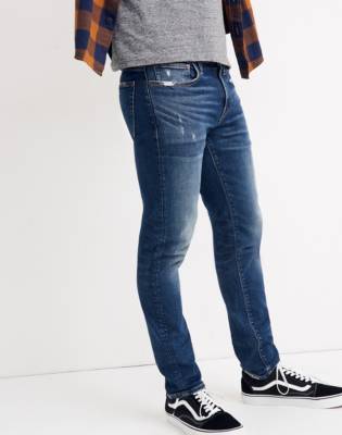 athletic slim jeans