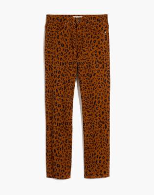 madewell leopard jeans