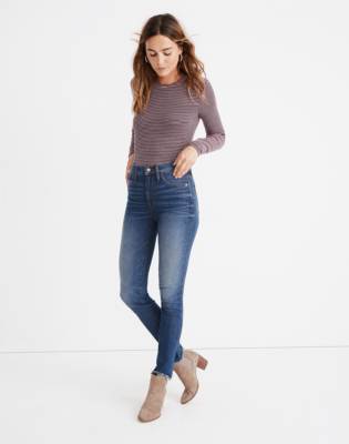 10 high rise skinny madewell