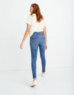 madewell jeans 9 high rise skinny