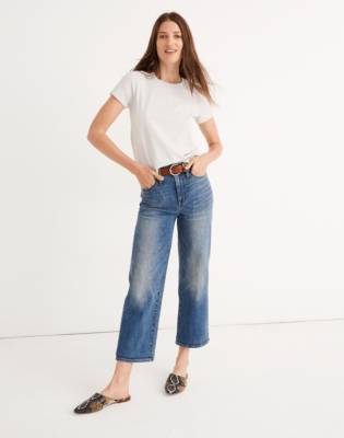 slim wide leg jean