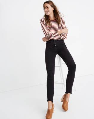 madewell 10 inch high waist skinny jeans