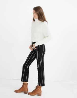 madewell striped jeans