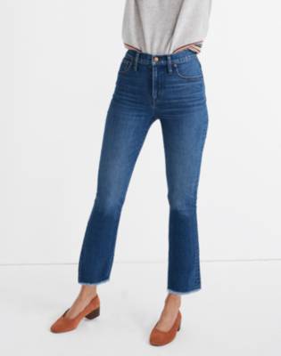 madewell cali raw edge demi boot jeans