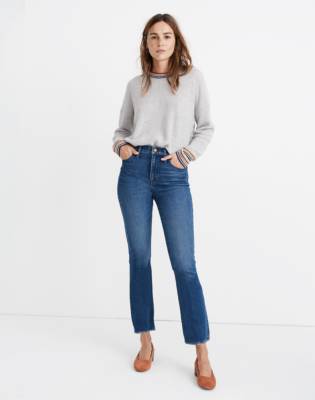 madewell cali demi boot jeans