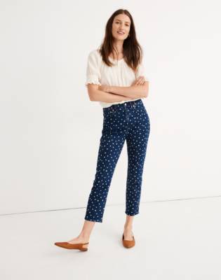 madewell dot jeans
