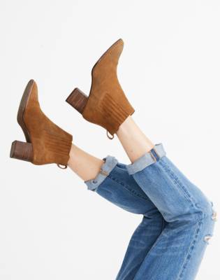 madewell heeled chelsea boots