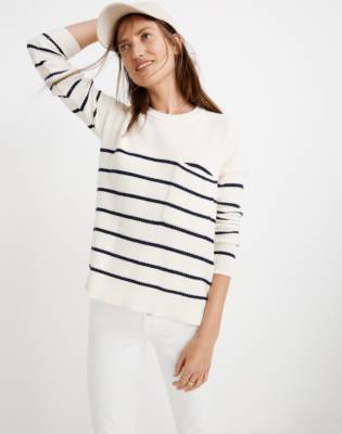 madewell striped sweater