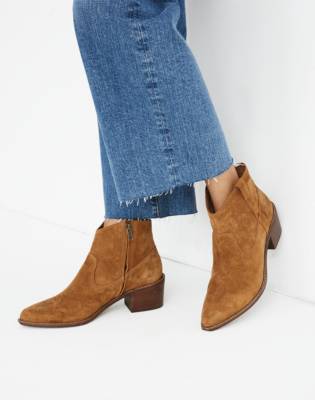 madewell suede booties