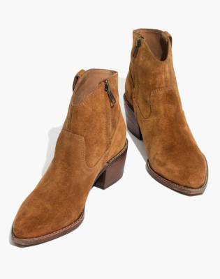 madewell suede booties