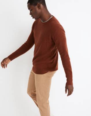 rust cashmere sweater