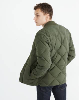 madewell quilted puffer