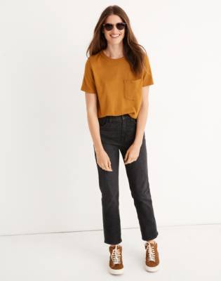 madewell the perfect vintage crop jean