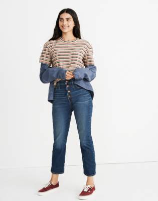 madewell the perfect vintage crop jean