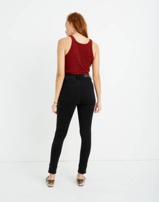 madewell 11 inch high rise skinny