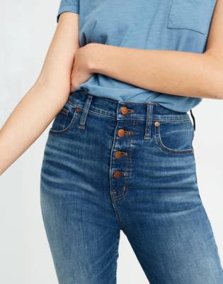 madewell 11 inch high rise skinny