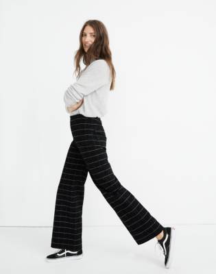 madewell windowpane pants