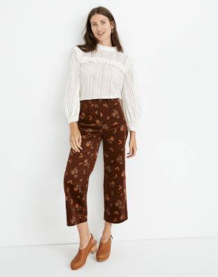 madewell floral pants