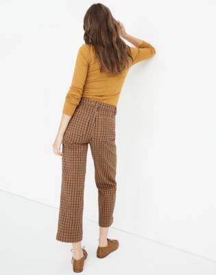 madewell emmett crop pants