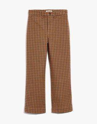 madewell plaid pants