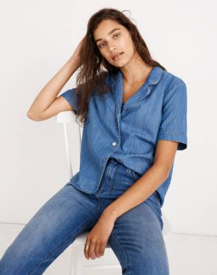 madewell jean shirt
